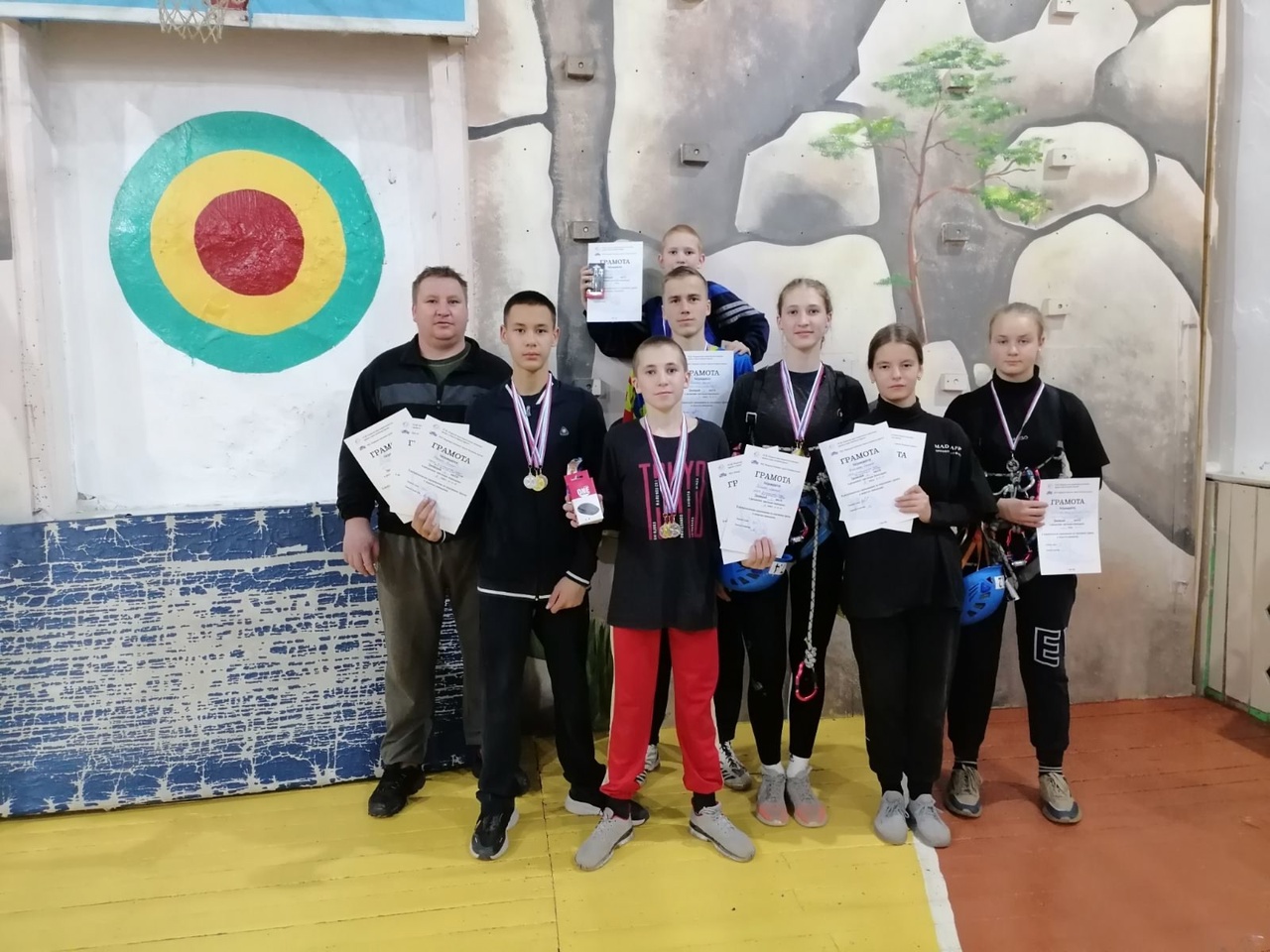 Спортивный туризм в закрытых помещения.
